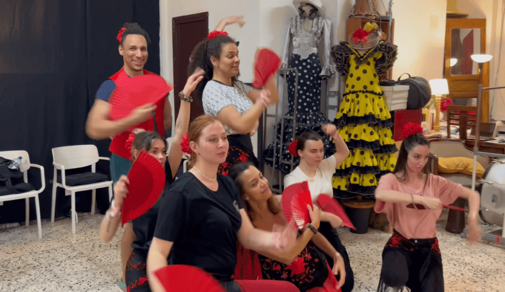 Atelier flamenco team building Barcelone